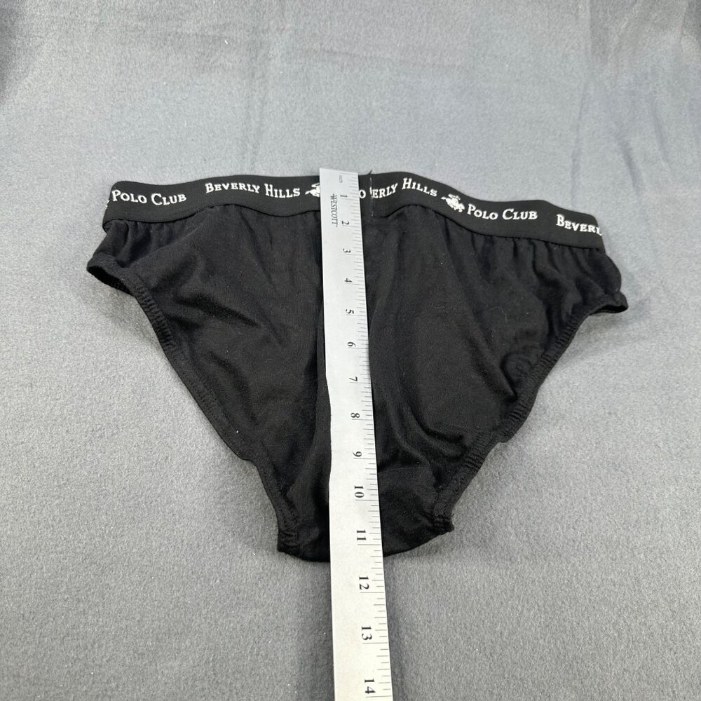 Beverly Hills Polo Club Men's Size Large 42-44 Brief Black New Without Tags - Picture 6 of 6